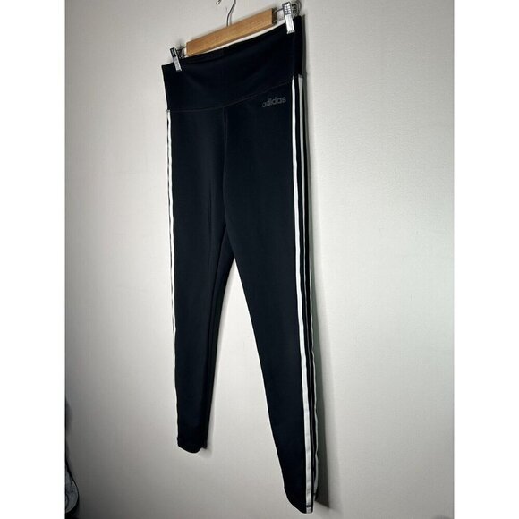 Adidas Women's Black Compression Climalite Leggings Size Medium - Picture 3 of 9